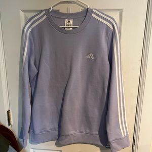 Lavender Adidas Women’s Crewneck Size large